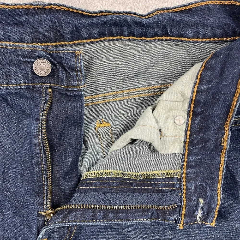 Levi's 541 Athletic Taper Jeans Mens 32x32(31) Blue Dark Wash Waterless Denim